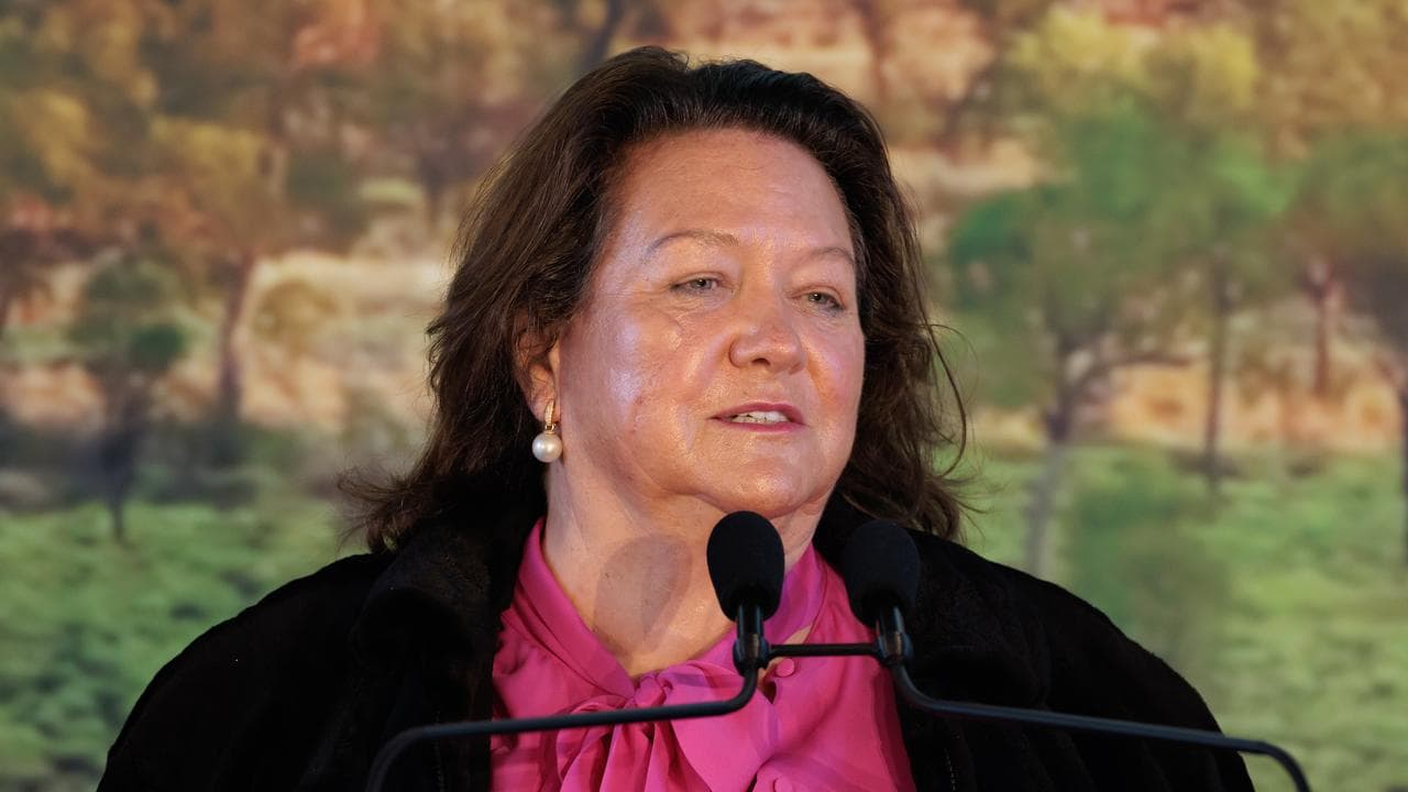 Gina Rinehart (file image)