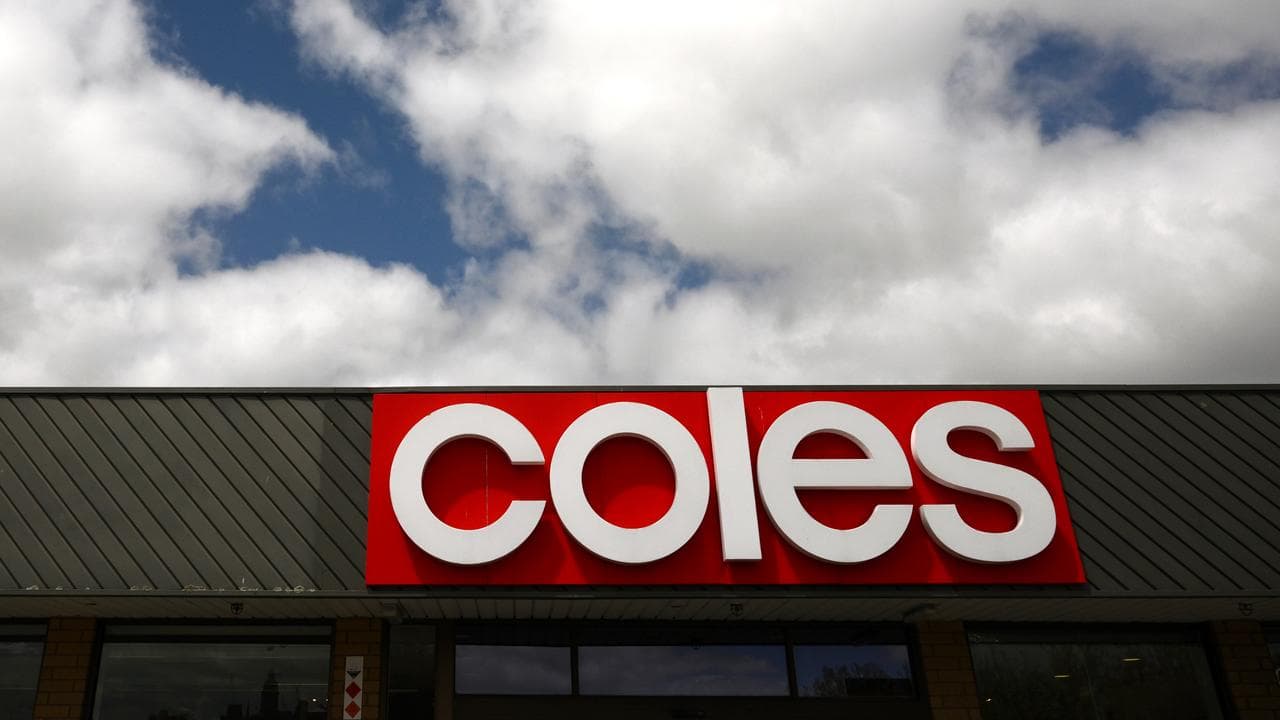 Coles signage (file image)