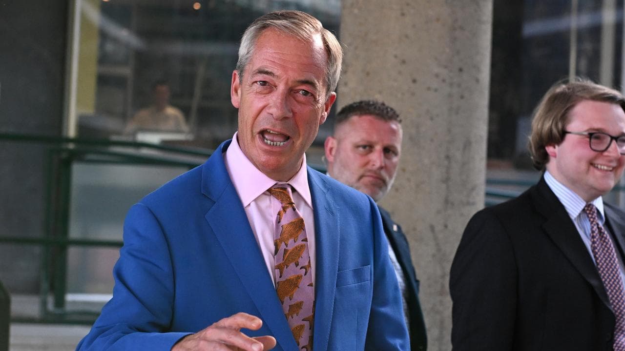 Britain's Reform UK leader Nigel Farage
