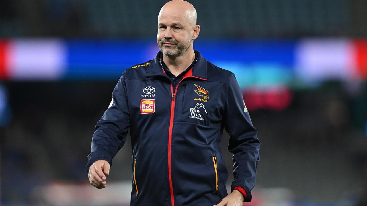 Adelaide Crows head coach Matthew Nicks