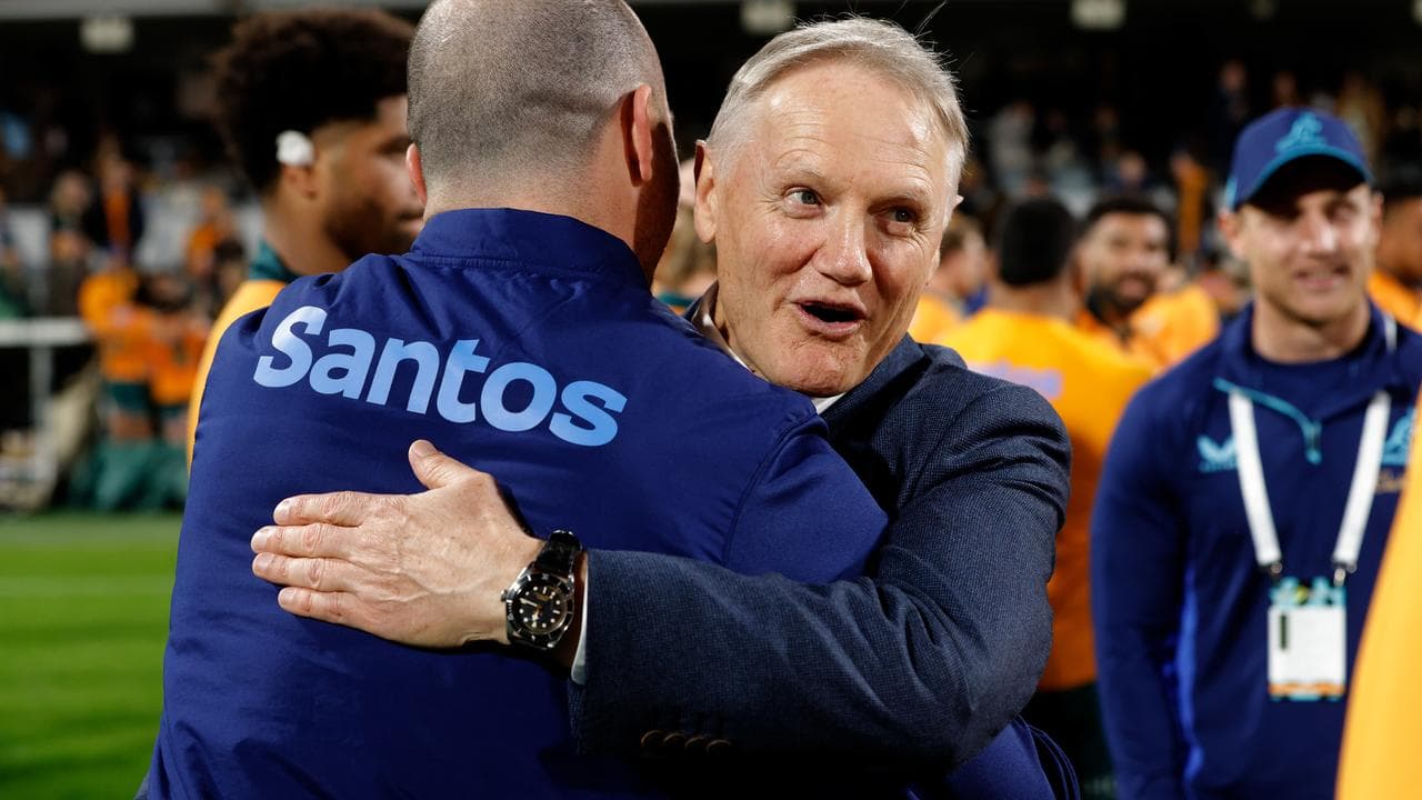 Joe Schmidt marked his final match in charge of the Wallabies.