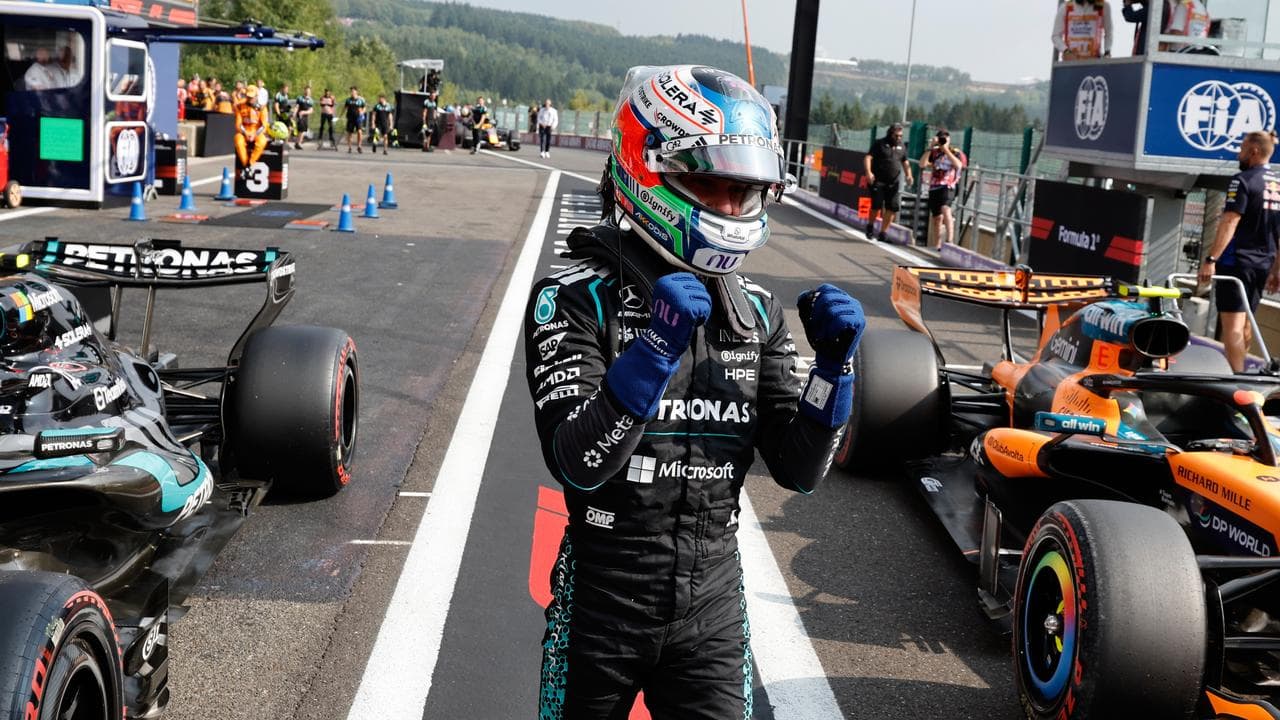 Mercedes driver Andrea Kimi Antonelli