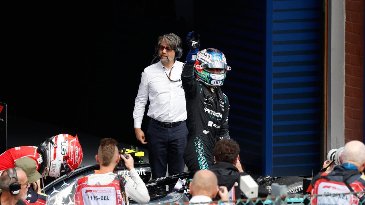 Mercedes driver Andrea Kimi Antonelli