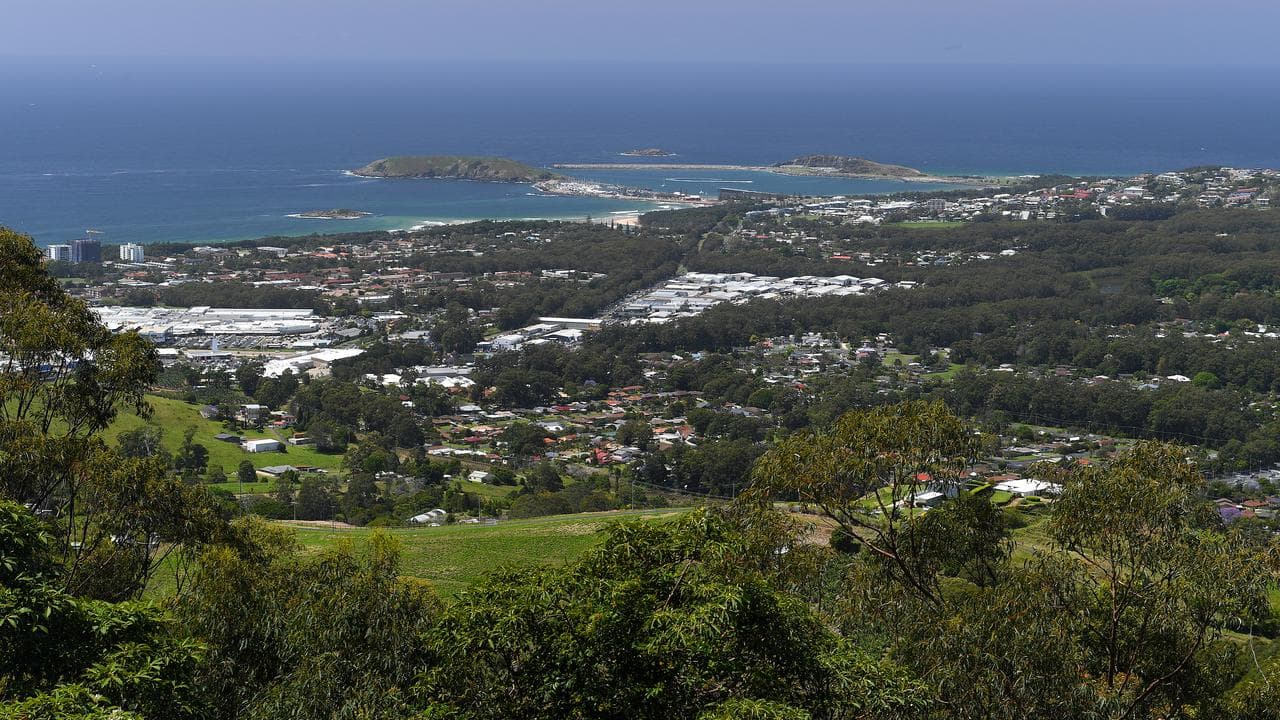 overlooking coastal Coffs Harbour