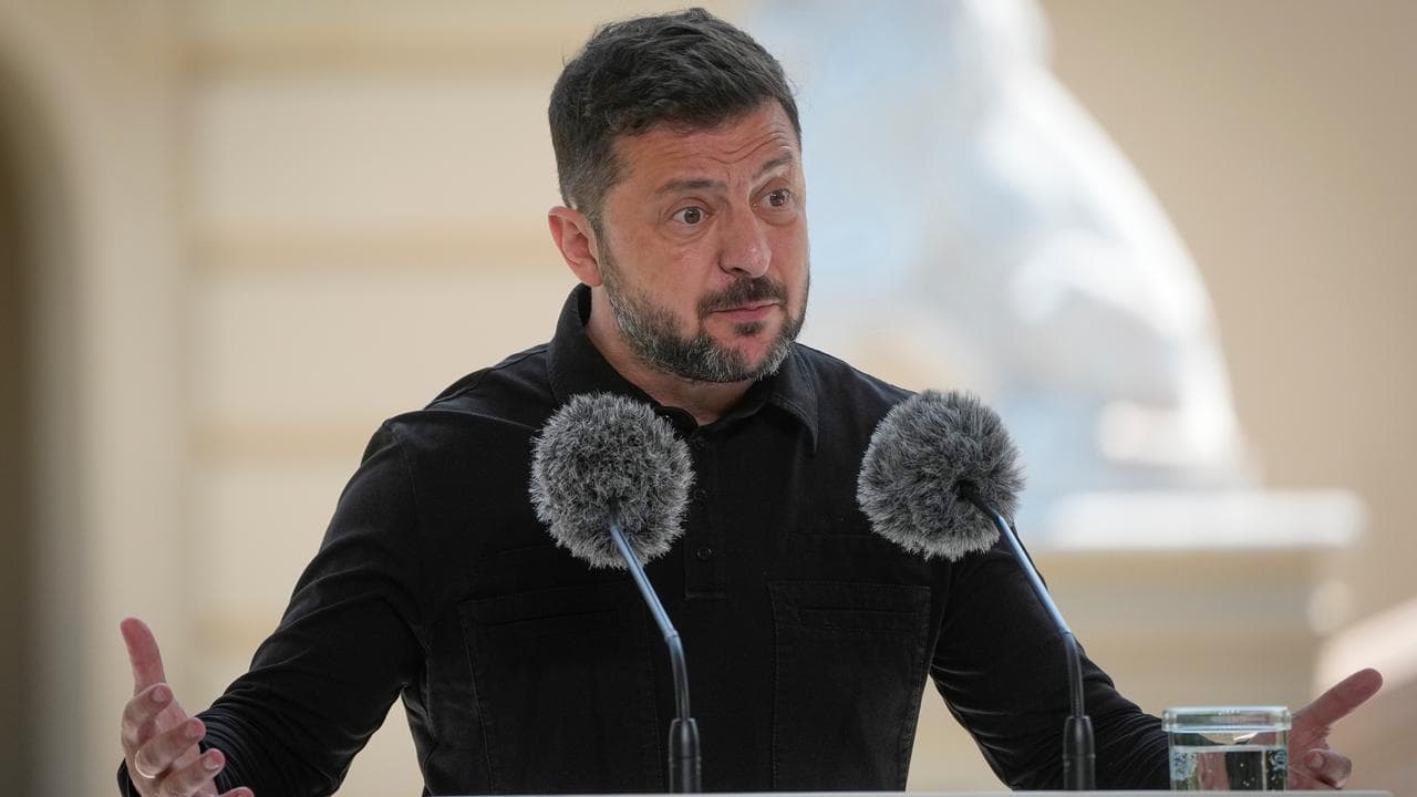 Ukrainian President Volodymyr Zelenskiy