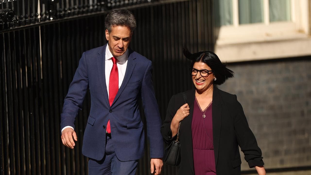 Ed Miliband and Shabana Mahmood