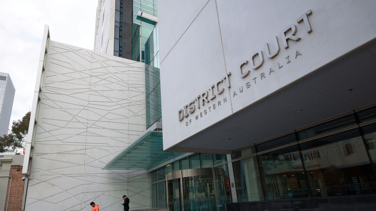 front of District Court building