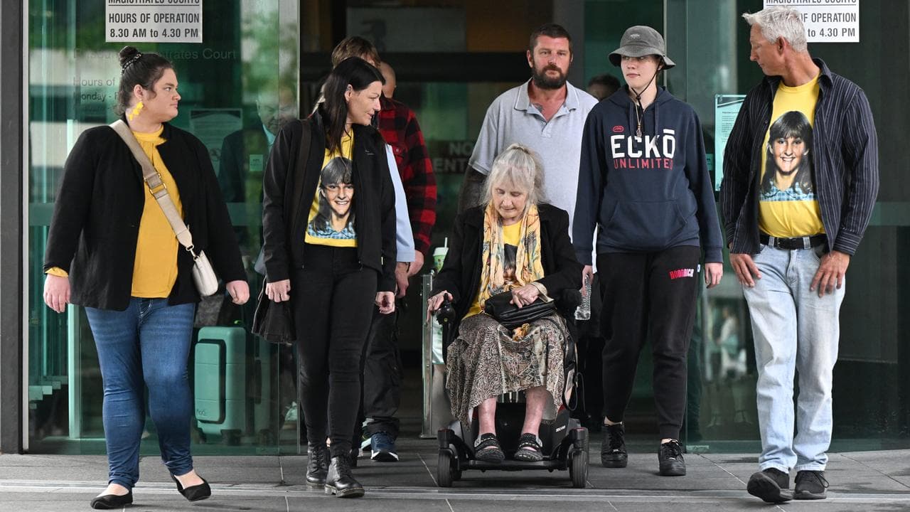 Judith Anderson and family