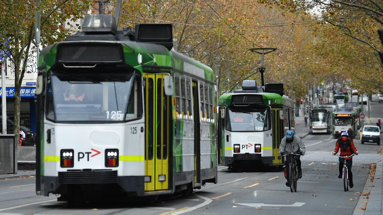 trams in melbourne