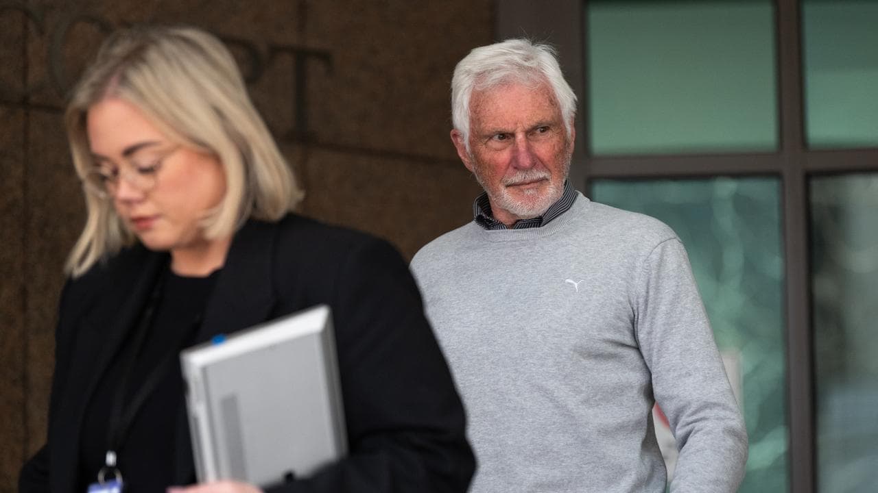 Mick Malthouse leaves Melbourne Magistrates Court