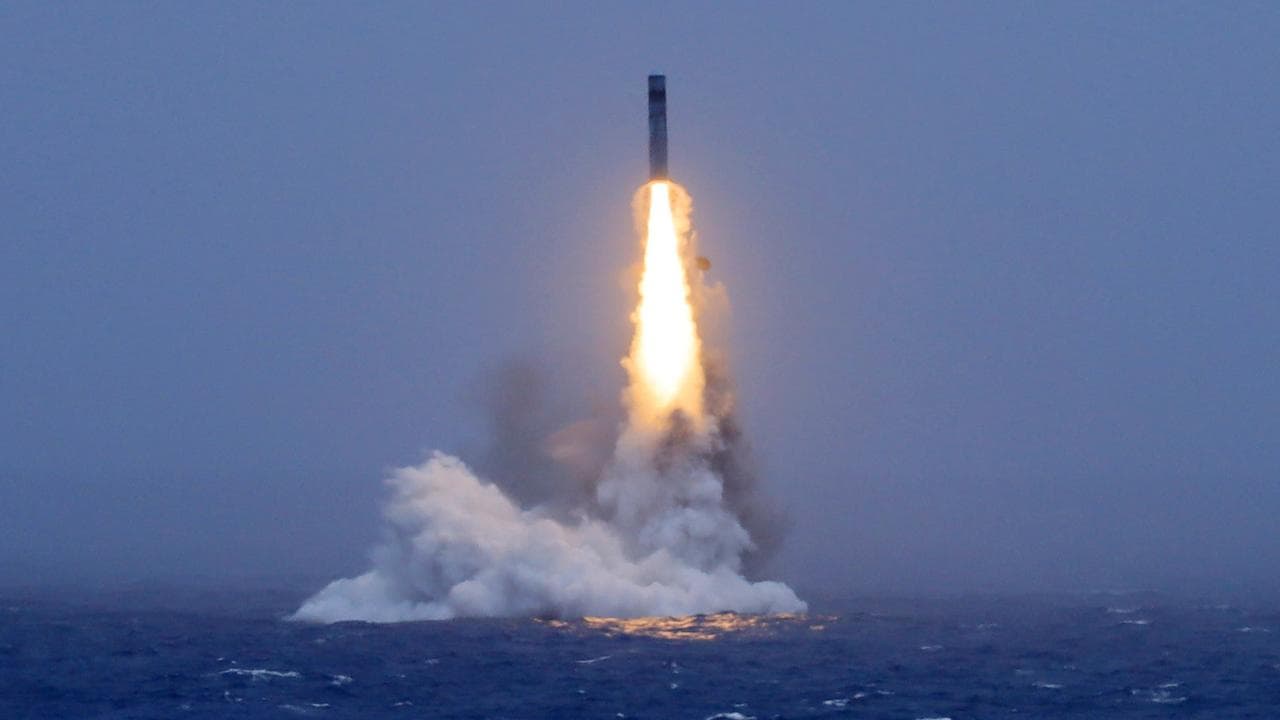 A Chinese missile is tested in the South Pacific on July 6, 2026
