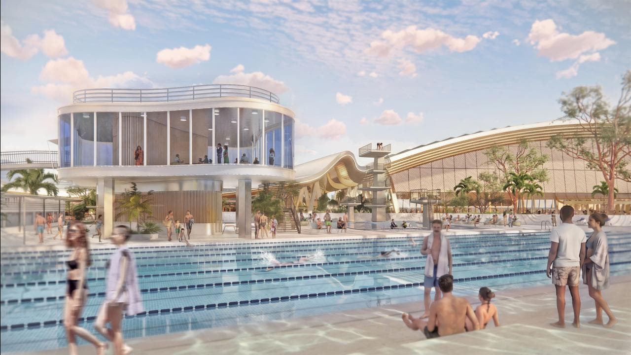 National Aquatic Centre design