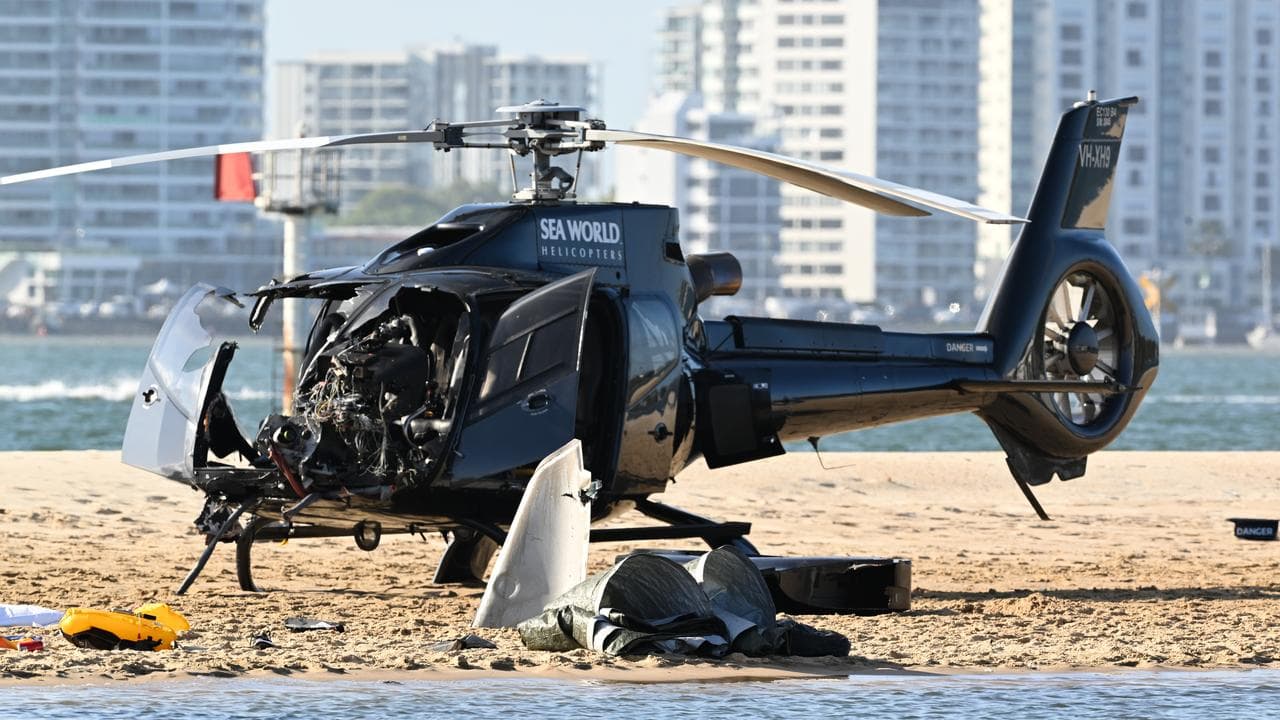 damaged chopper