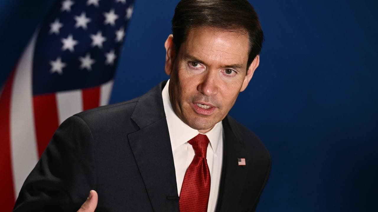 US Secretary of State Marco Rubio speaks at the ASEAN summit in Manila