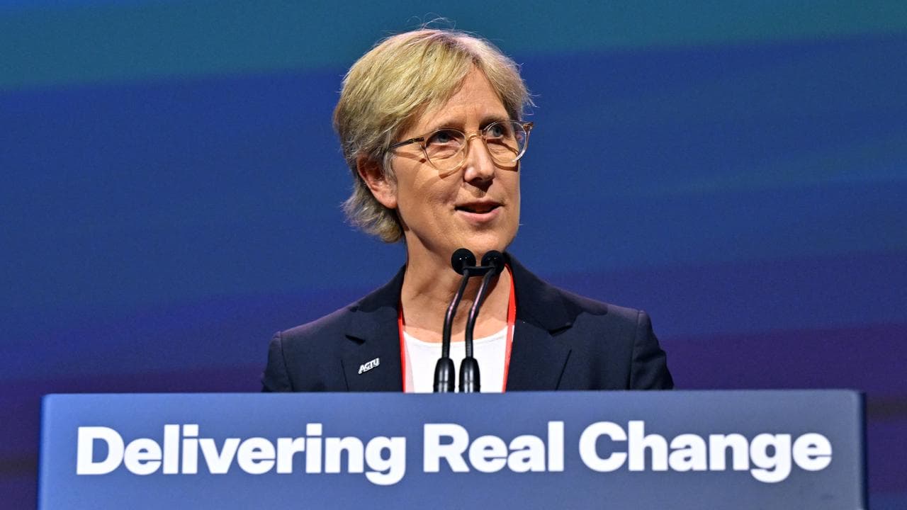 ACTU secretary Sally McManus told delegates