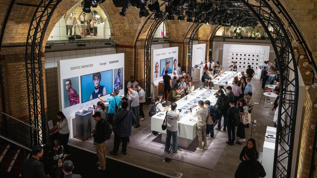 Samsung technology on display in London,