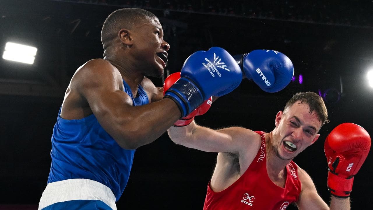 (L-R) Gebhard Ipinge and Paul Trainor.