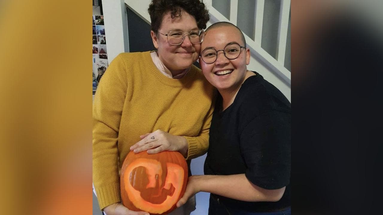 Gemma Killen with her partner Yen
