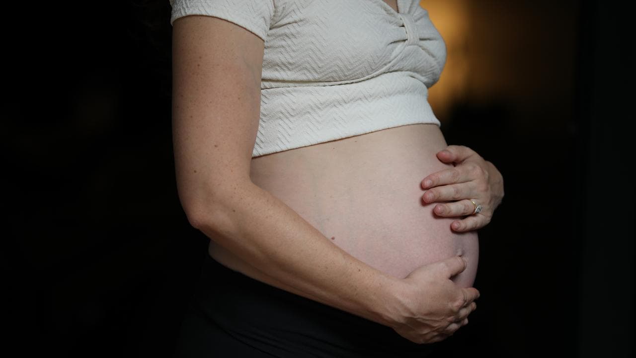 A pregnant person (file imag)