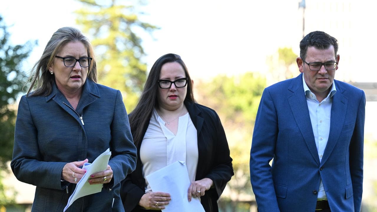 Jacinta Allan and Dan Andrews