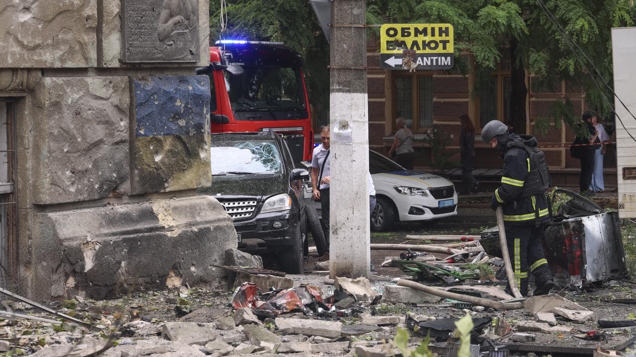 Overnight Russian attack on Odesa