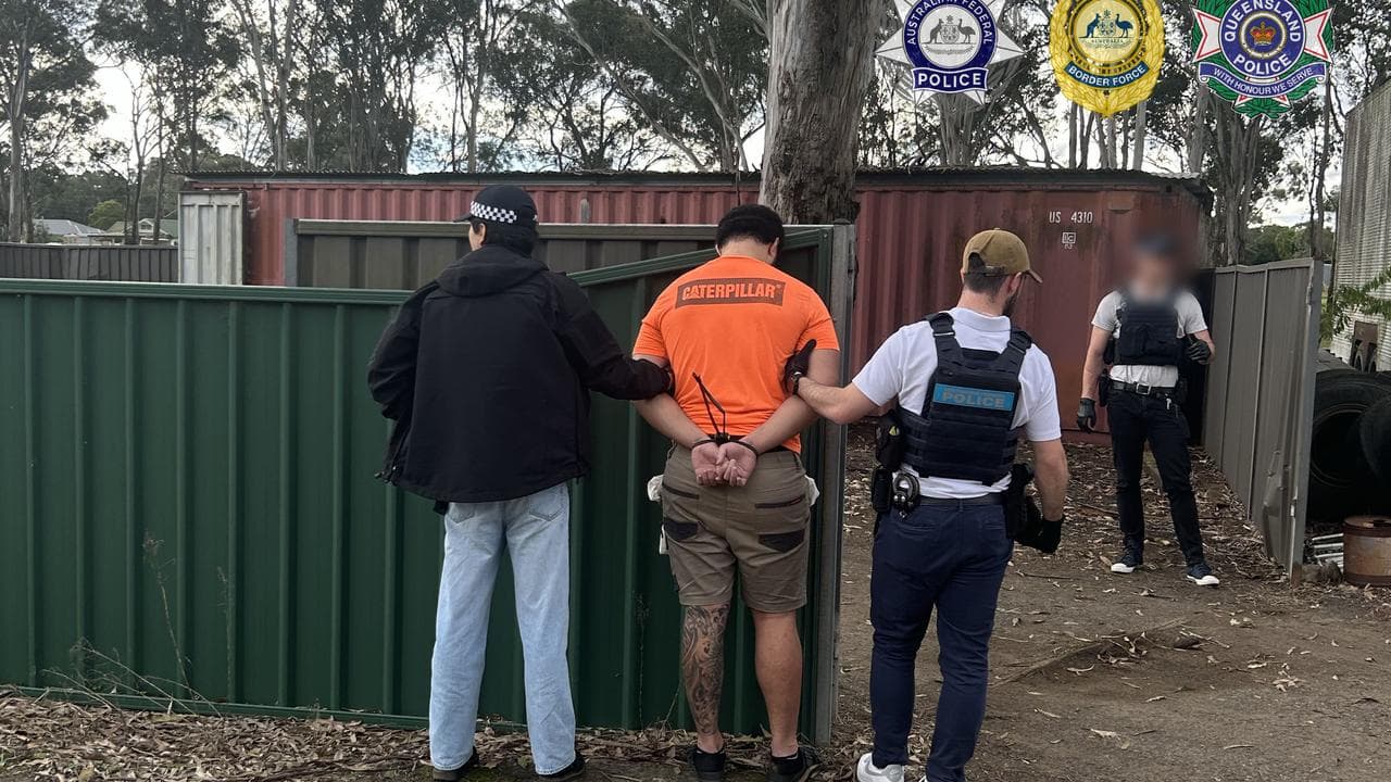 police arrest man in orange
