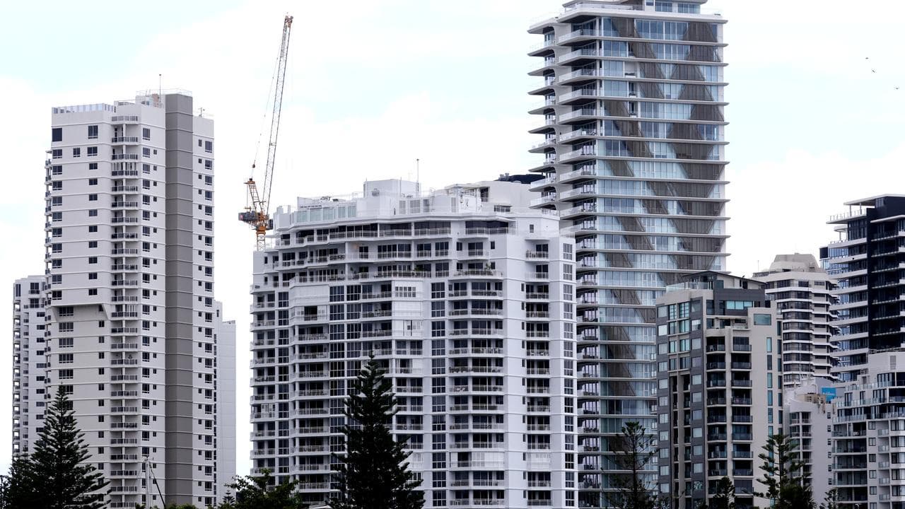 New apartment buildings in Queensland