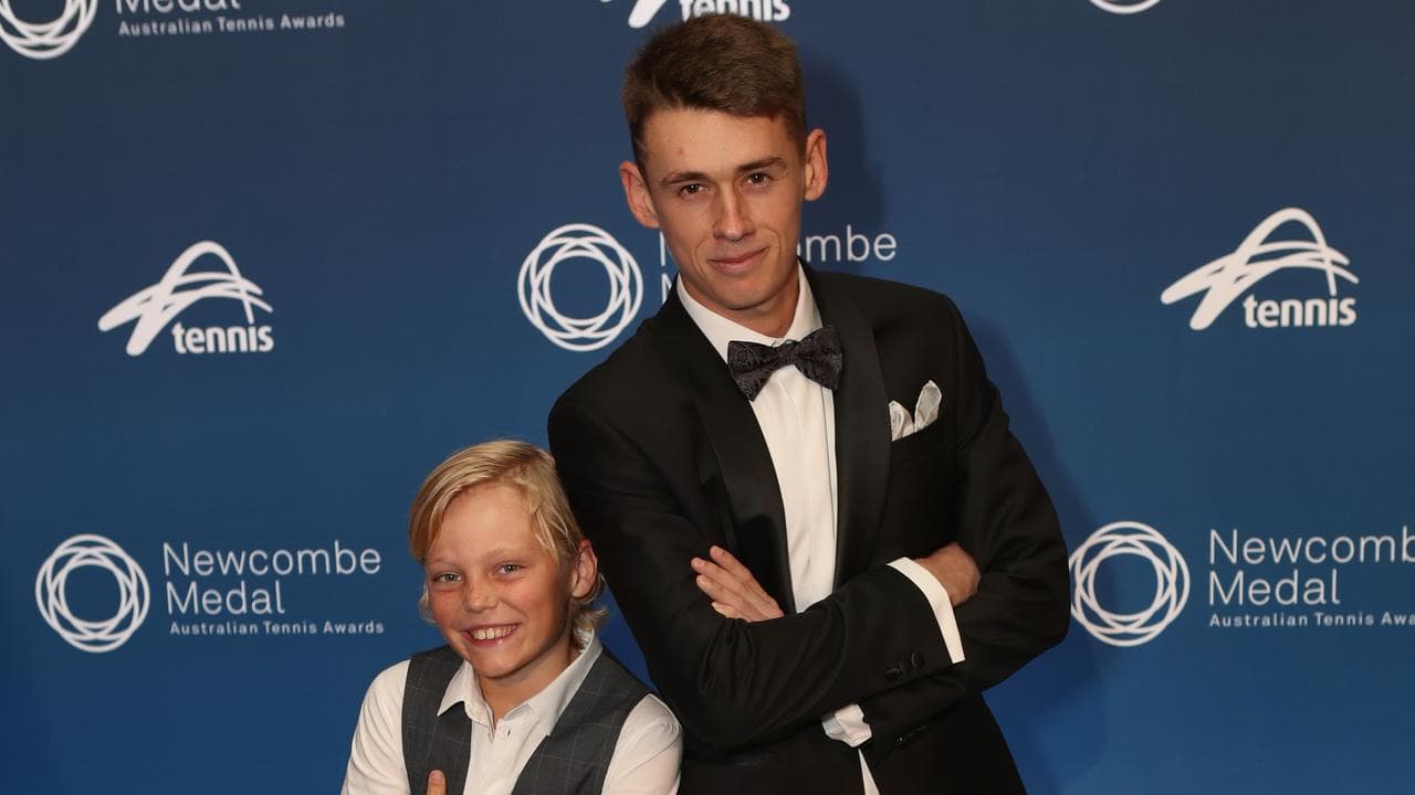 Cruz Hewitt and Alex de Minaur.