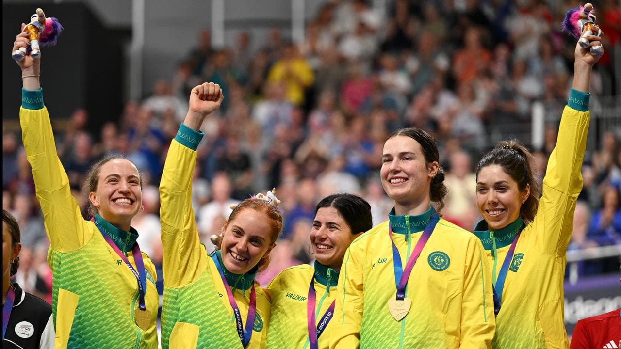 Team Australia on the