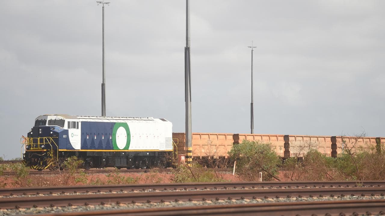 Fortescue train in the Pilbara