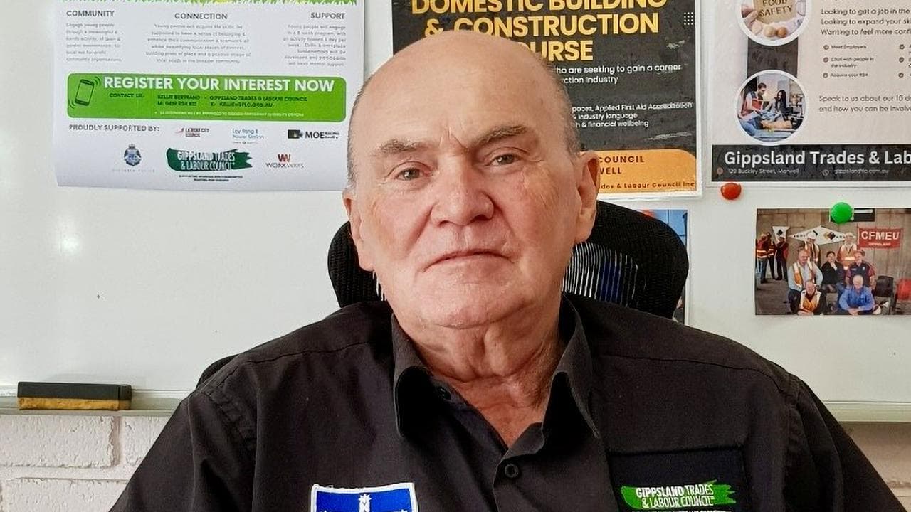 Gippsland Trades and Labour Council secretary Steve Dodd