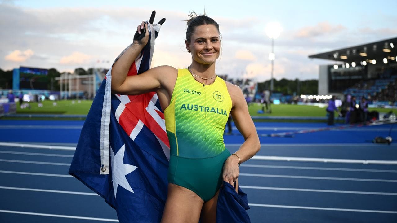 Australian pole vaulter Nina Kennedy