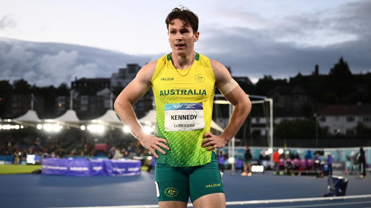 Australian sprinter Lachlan Kennedy