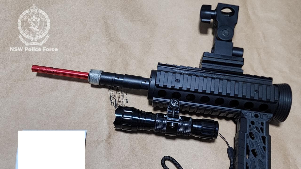Prohibited weapon seized by police