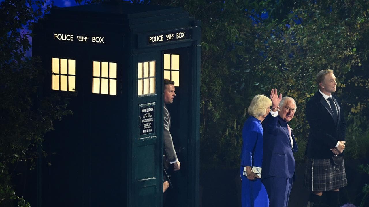 King Charles and Queen Camilla arrived