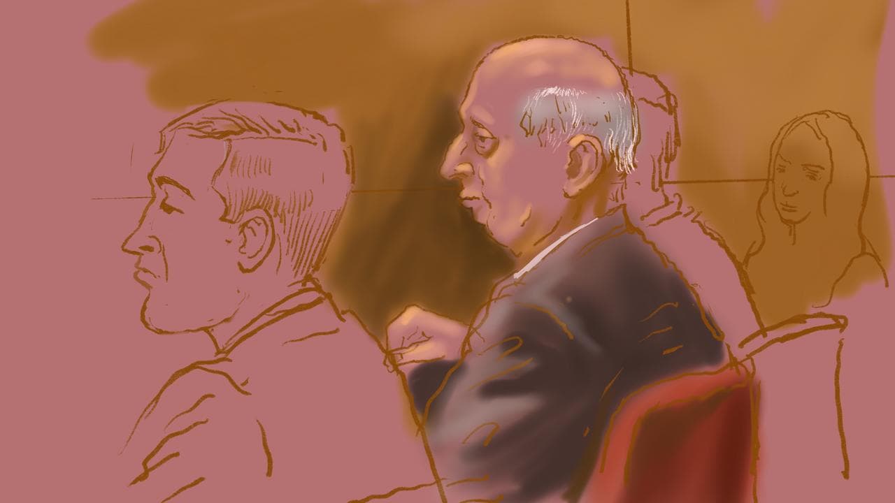 A digital sketch depicting Alan Jones