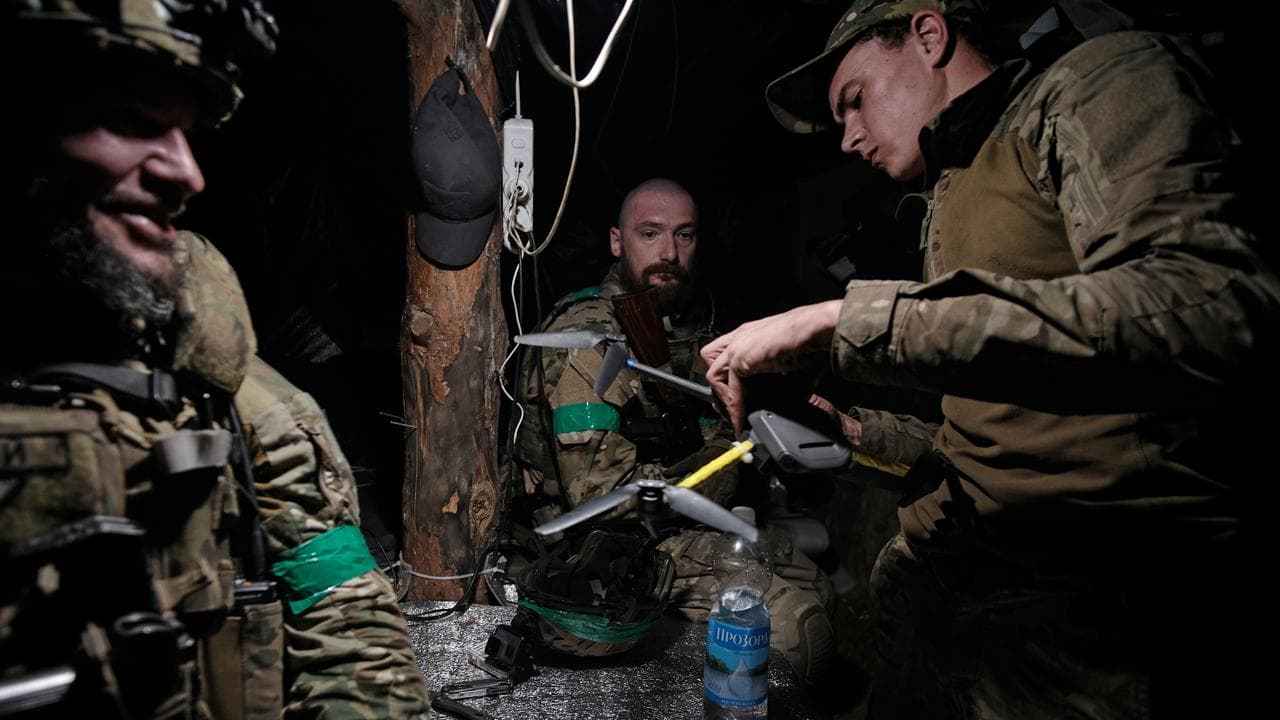 Ukrainian soldiers