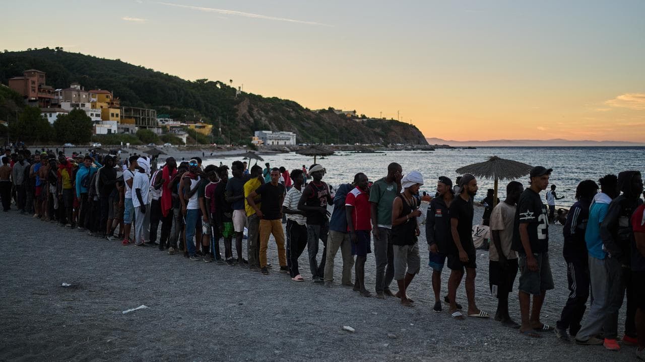Migration Spain Ceuta
