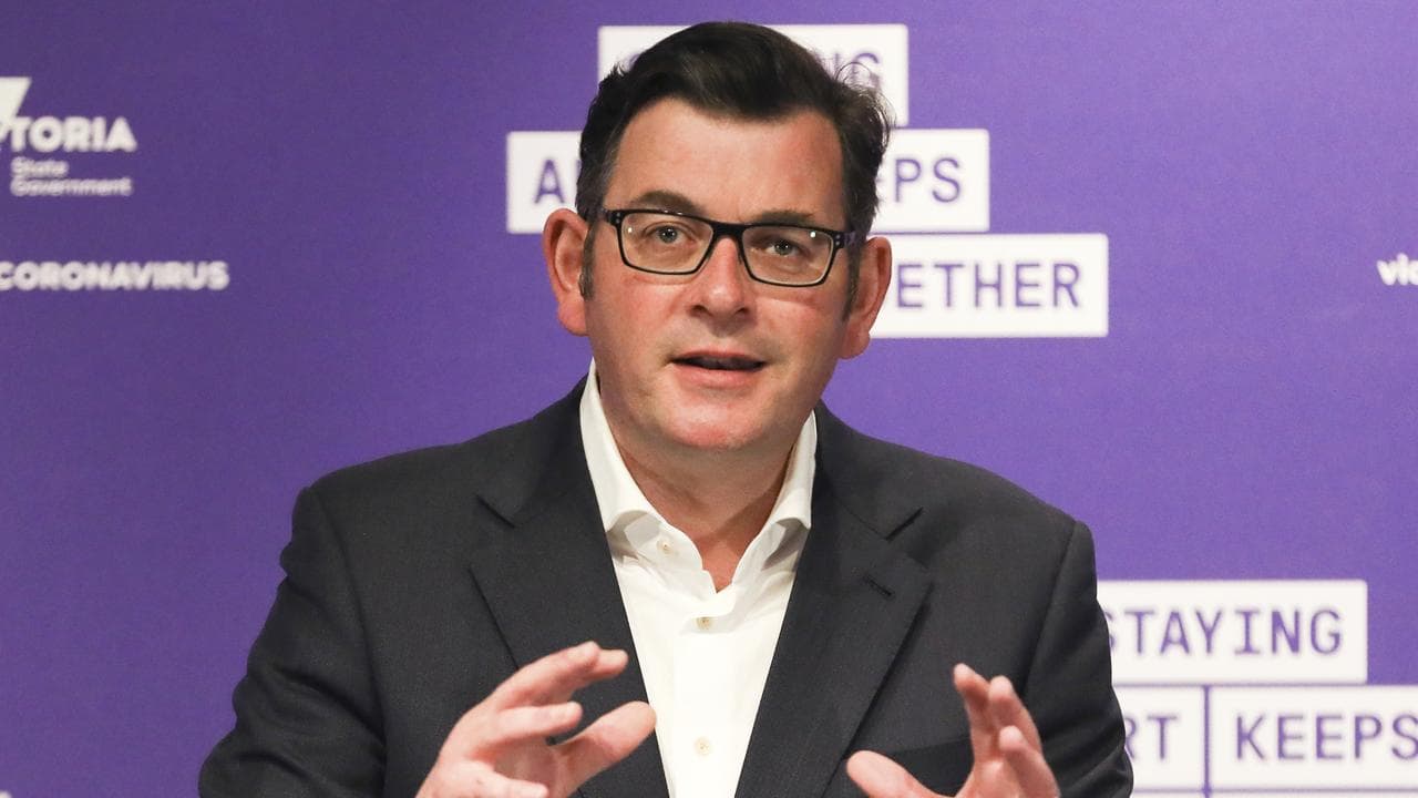 Former Victorian premier Daniel Andrews
