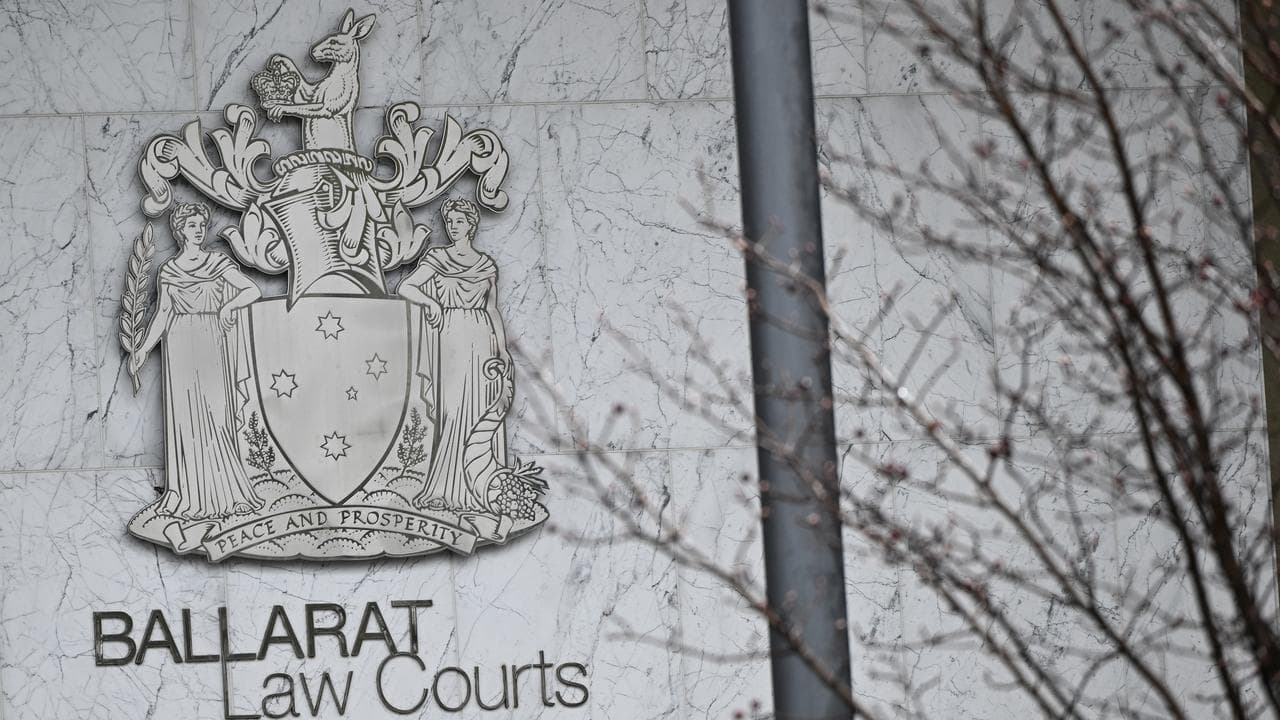 Signage at Ballarat Magistrates Court (file image)