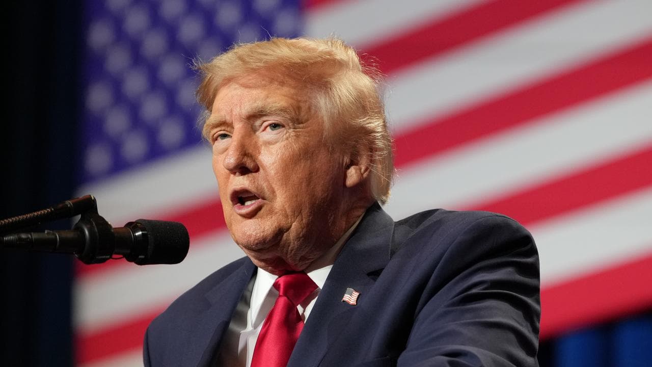 US President Donald Trump