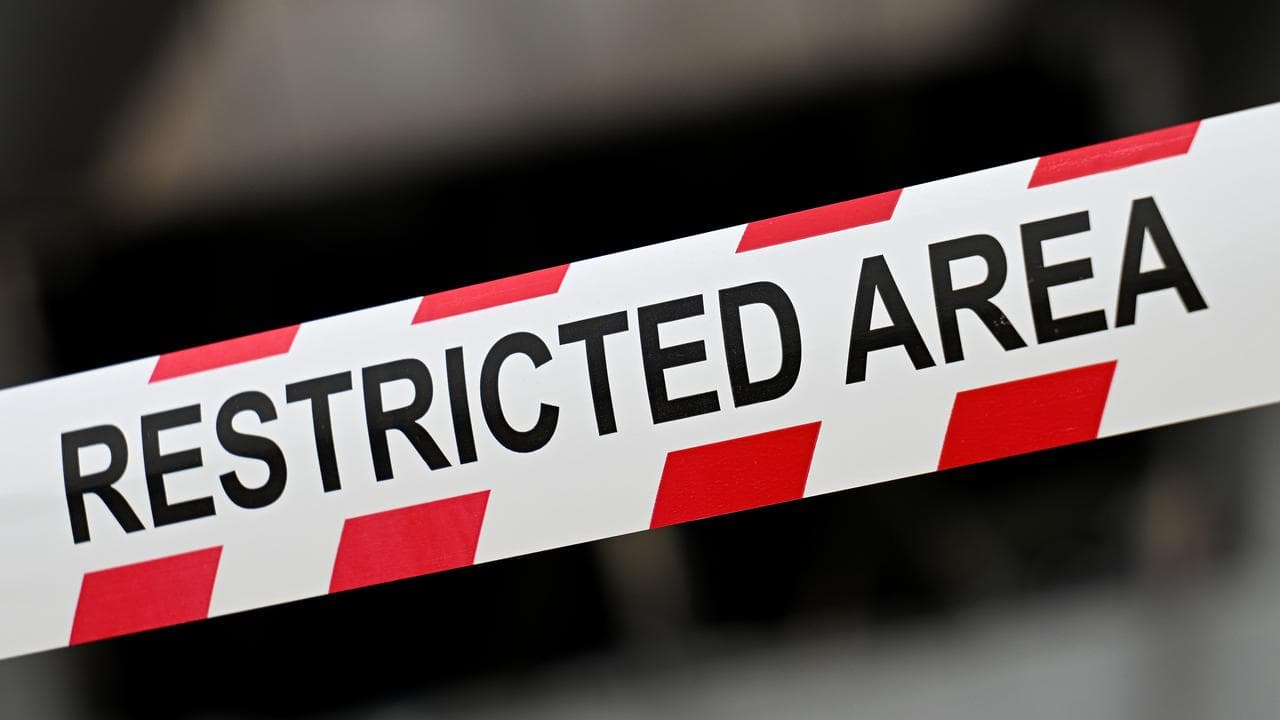 A restricted fire area