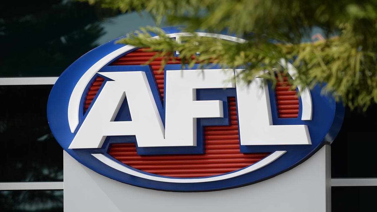 Signage at AFL House (file image)
