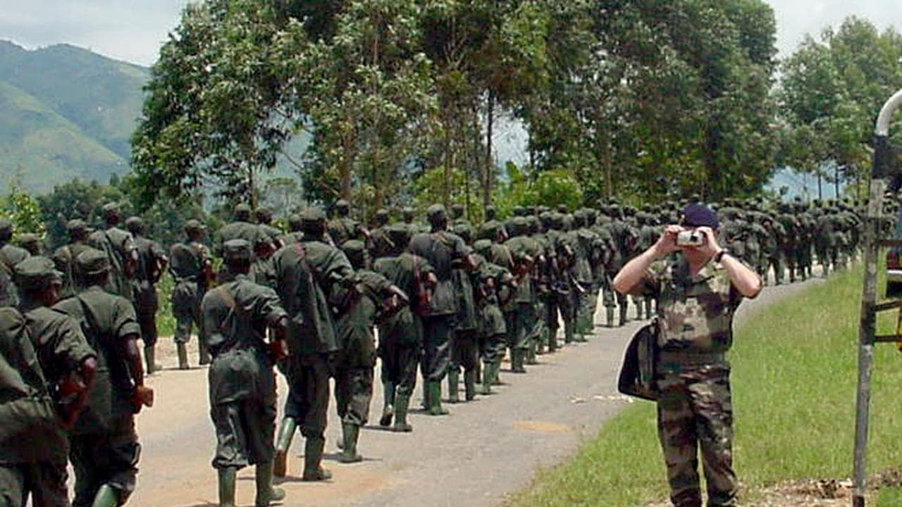 Ugandan troops