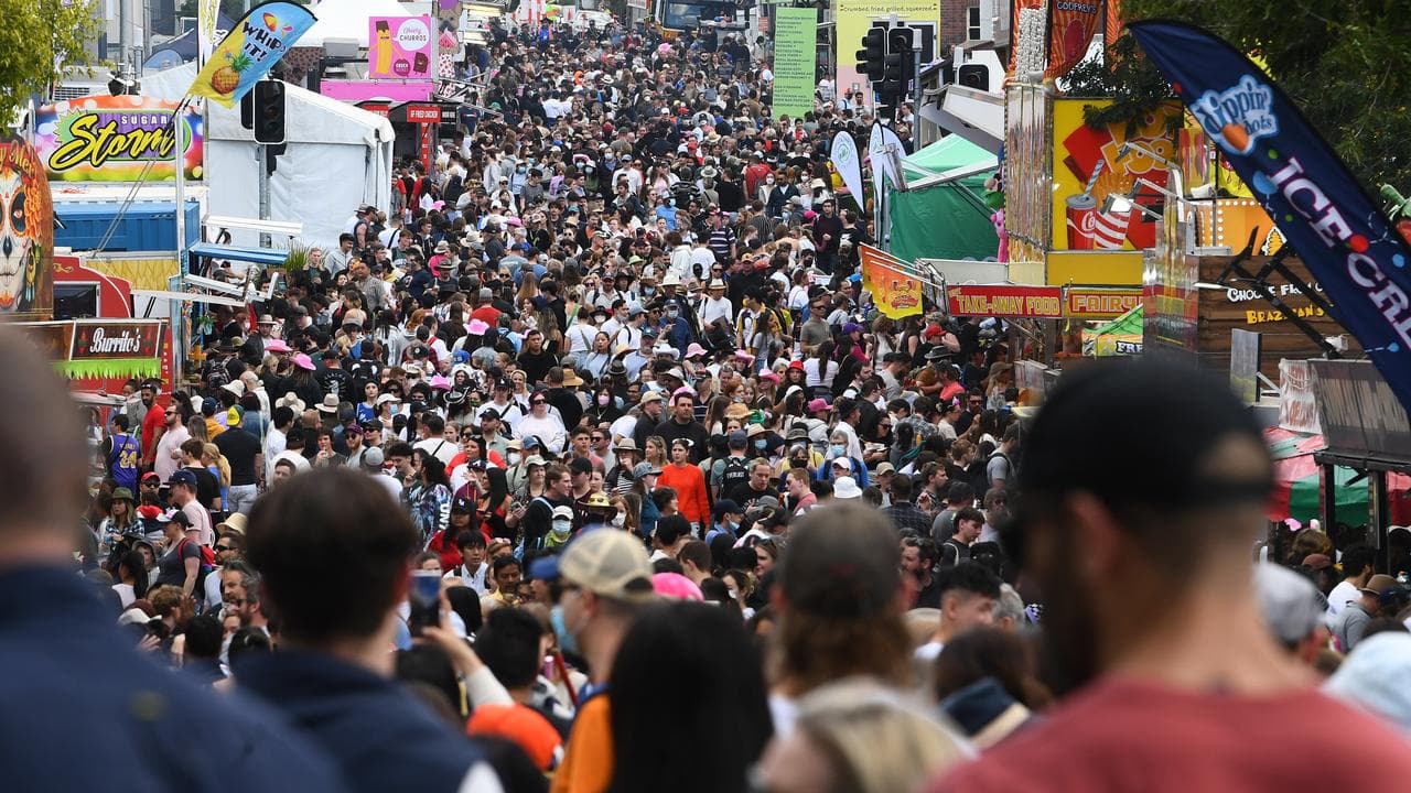 Ekka crowds