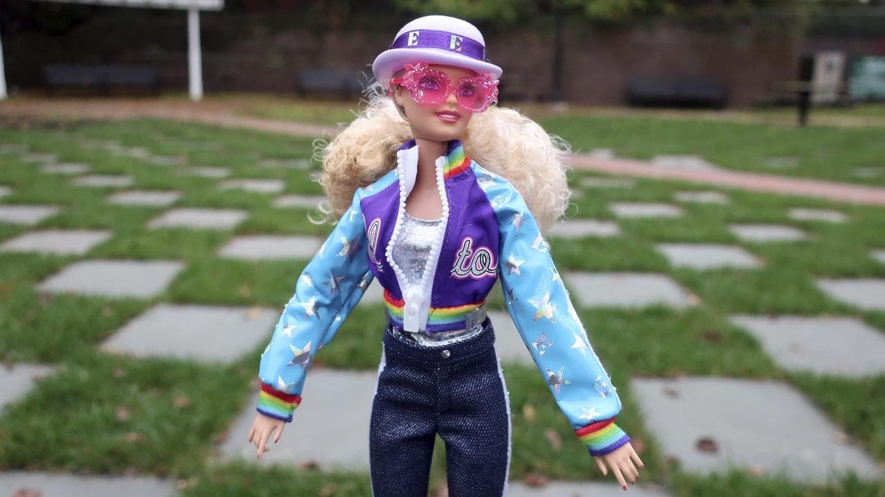 The Elton John Barbie doll