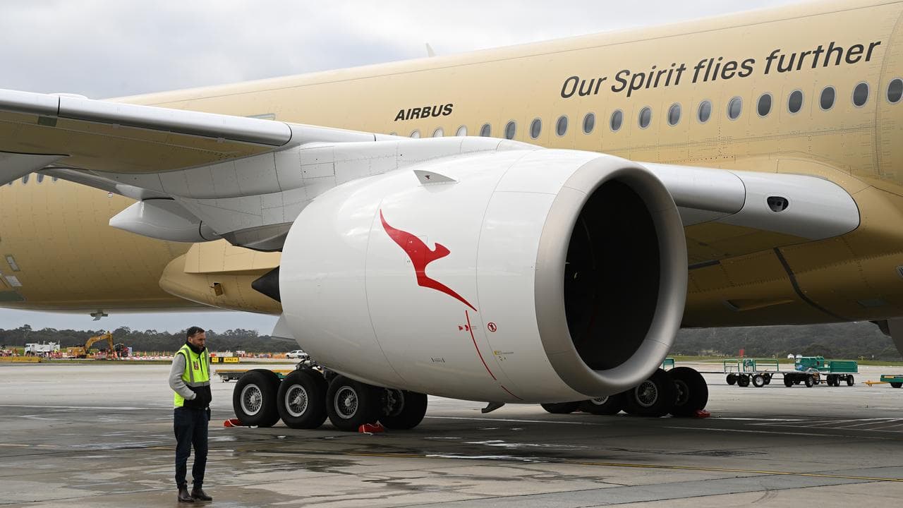 A Qantas Airbus (file)