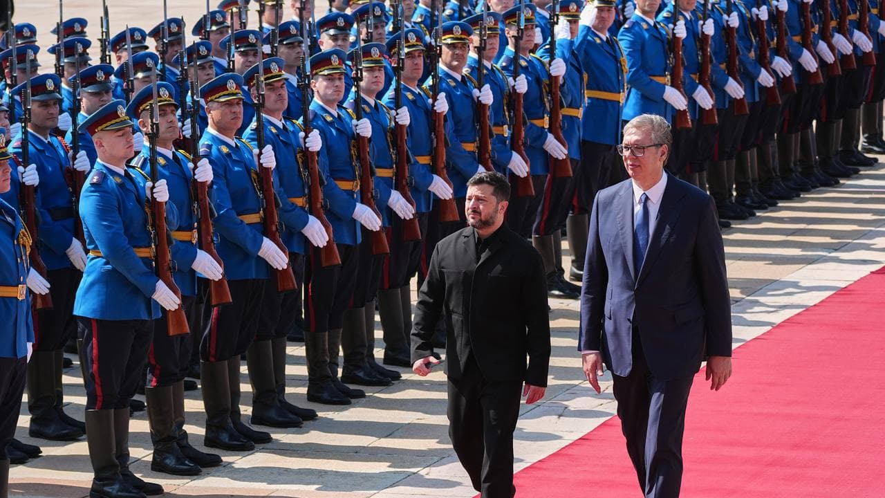 Volodymyr Zelenskyy,Aleksandar Vucic