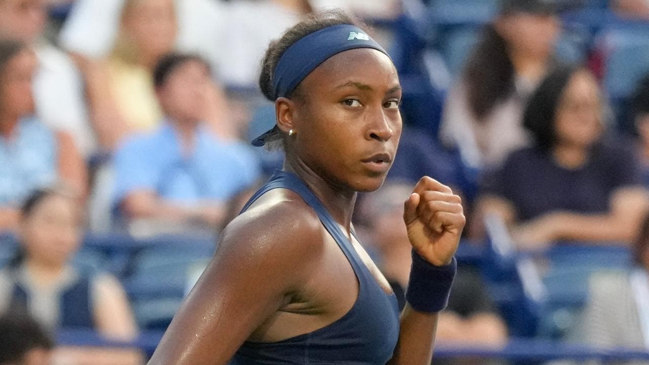 America's Coco Gauff.