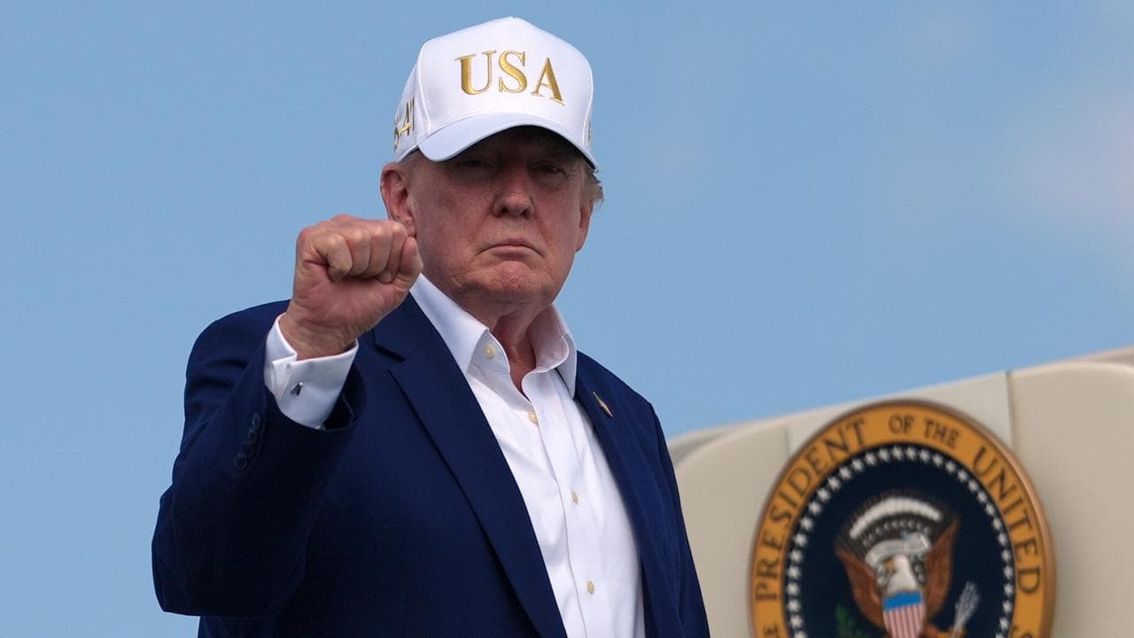 US President Donald Trump